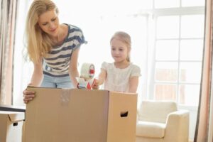 Moving with children