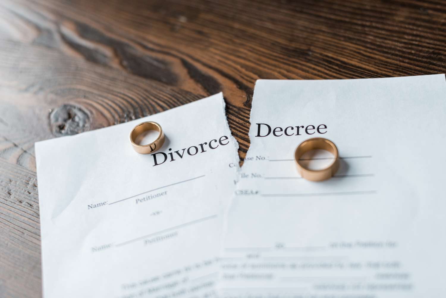Teared Divorce Decree